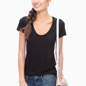 Splendid Jersey Scoop Tee